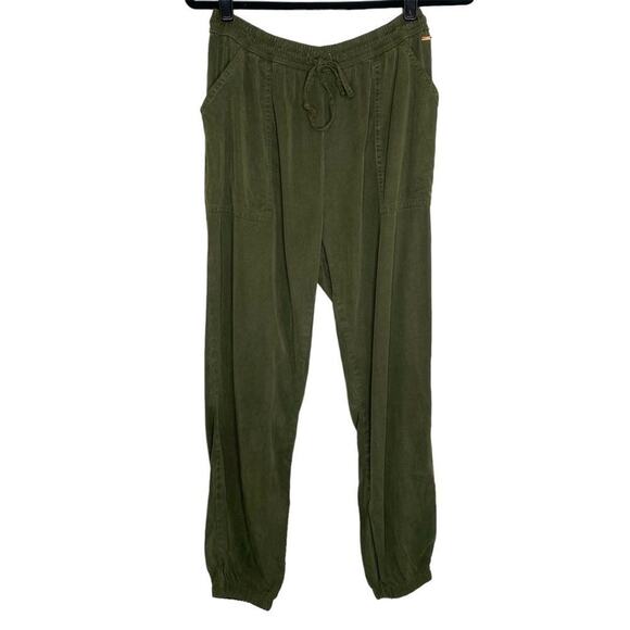 PINK Victoria's Secret Army Green Easy Jogger Small - Picture 1 of 10